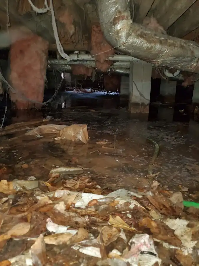 Crawl space flood assessment for Leak Detection & Repair in Middle Smithfield