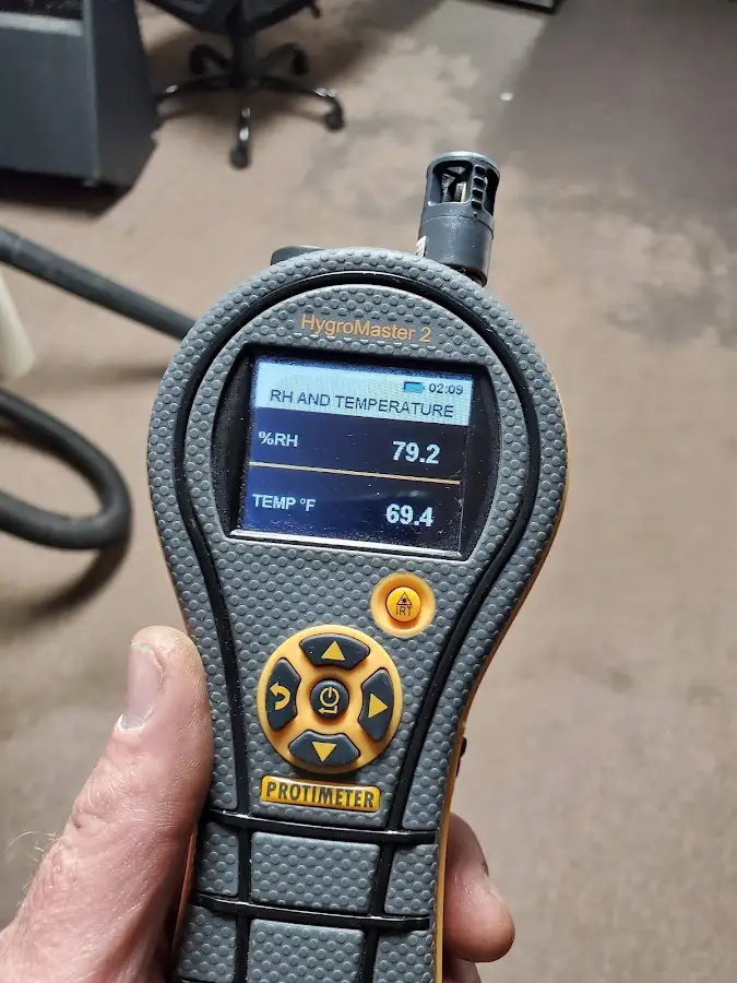 Moisture meter humidity assessment for Fire & Smoke Damage Restoration in Middle Smithfield